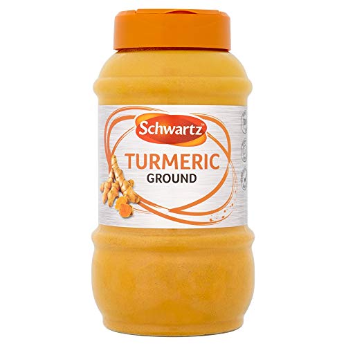 Schwartz Ground Turmeric, Spices for Indian Curry Sauce and Caribbean Seasoning, 0.38 kg