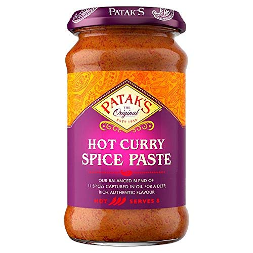 Pataks Hot Curry Spice Paste, 283g