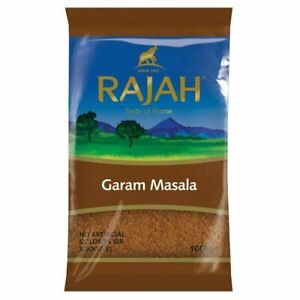 Rajah Garam Masala Mixed Spices Powder Herbs Cooking BBQ Indian 85 g