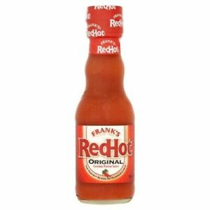Frank&#039;s Red Hot Cayenne Pepper Sauce | Original |148ml | Hot Chilli | American 