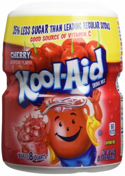 thumbnail 1 - Kool Aid Cherry Drink Mix Artificially Flavoured 538g 19oz