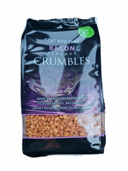thumbnail 1 - PBMG Bacon Crumbles 240g, NEW, Suitable For Vegans ** Free Post **