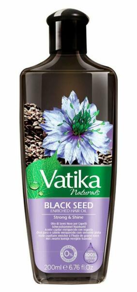 thumbnail 1 - Vatika Naturals Black Seed Enriched Hair Oil / Strong &amp; Shine 200 ml