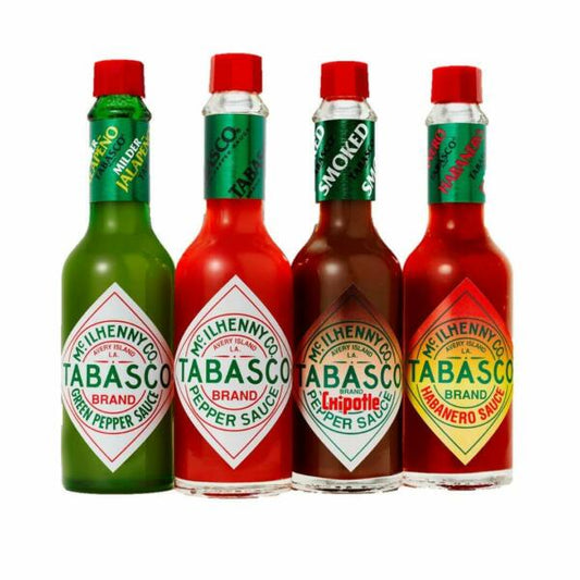 thumbnail 1 - Tabasco Pepper Sauce - Set of 4 Flavours - Boxed