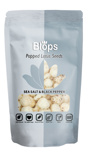 thumbnail 1 - New Blops Popped Lotus Seeds - Gourmet - All Natural Superfood - Vegan 40gram