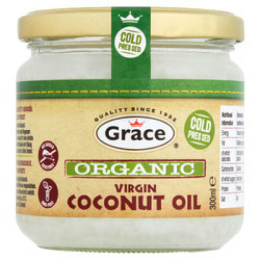 thumbnail 1 - Grace Organic Virgin Coconut Oil - Cold-Pressed - 300 ml | 