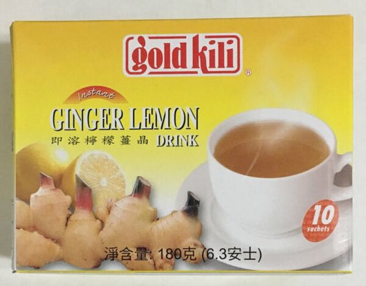 thumbnail 1 - Gold Kili Instant Ginger and Lemon Drink Sachets 10-Count